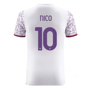 Fiorentina Nicolas Gonzalez #10 Udebanetrøje 2023-24 Kort ærmer